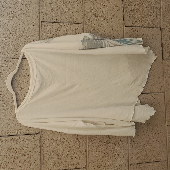 New Go Couture Printed Asymmetrical Hem Dolman Sweater. - Picture 12 of 15